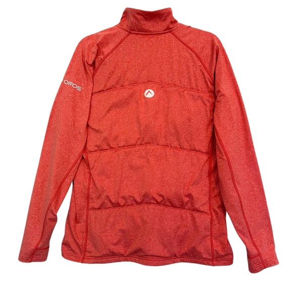 OROS Men’s SolarCore Explorer Quarter Zip Pullover Heather Orange Size‎ Large - Picture 10 of 16